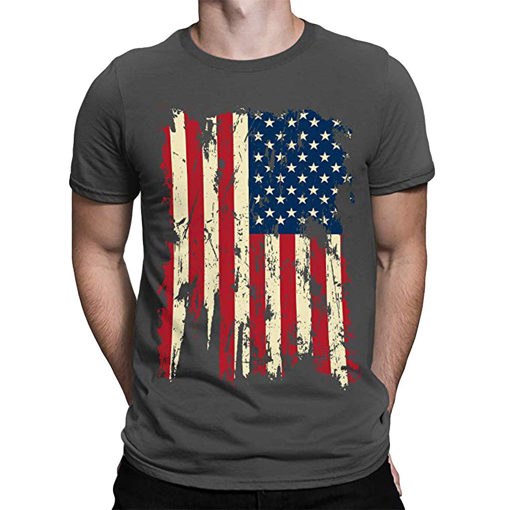 Men's American Flag  Short Sleeve T-shirt