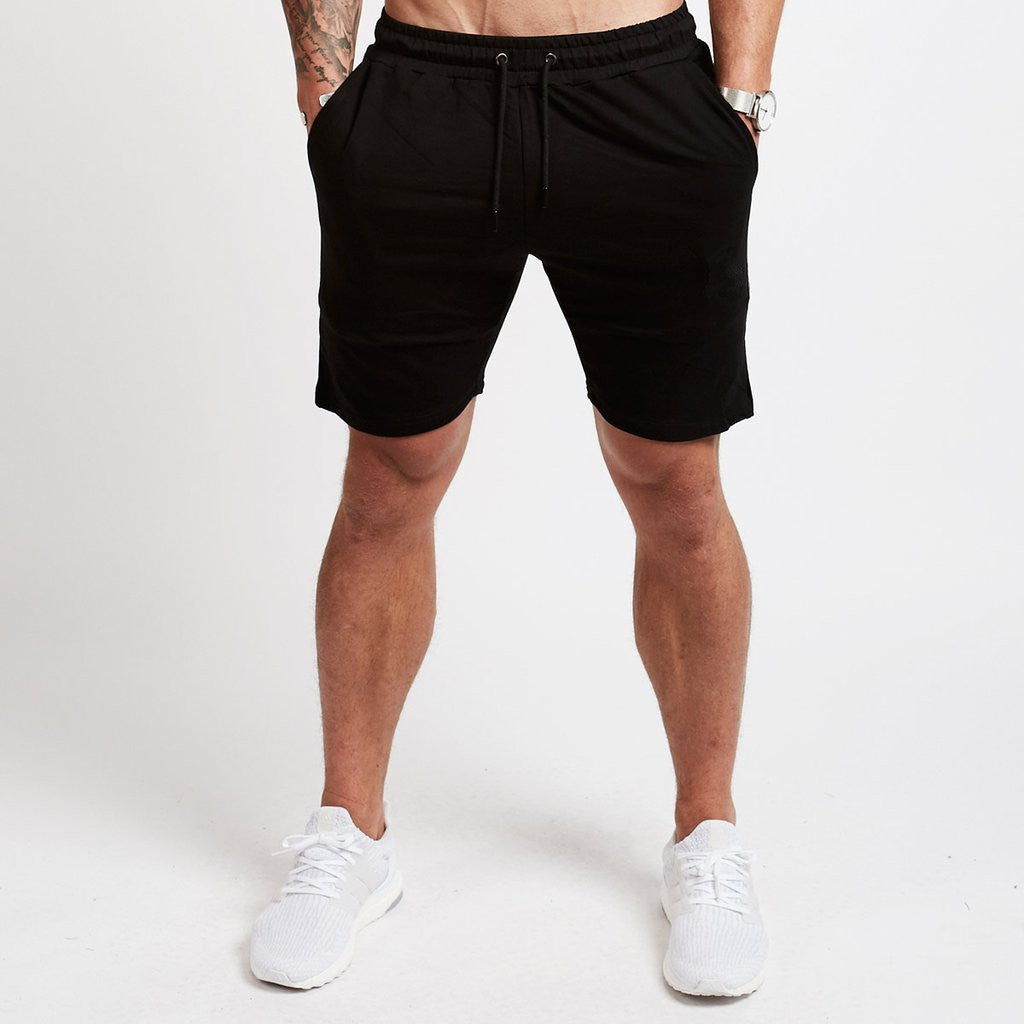 Men's Light Board Sports Shorts Running Fitness Solid Color Casual Five-Point Pants