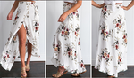 Long Flowy Beach Skirt