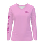 Blush Bass Bliss Performance Long Sleeve Shirt - Made in the USA