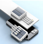 Four Line Solar Power Charging Bank