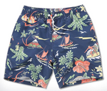 Men's Swimwear Quick-drying Boxer Swim Shorts