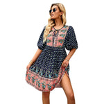 Bohemian Resort  Sleeve Dress