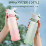 Water Bottle For Girls Outdoor Sport Fitness Water Cup Large Capacity Spray Bottle BPA Free