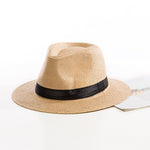 Casual Jazz Beach Straw British Hat