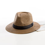 Casual Jazz Beach Straw British Hat