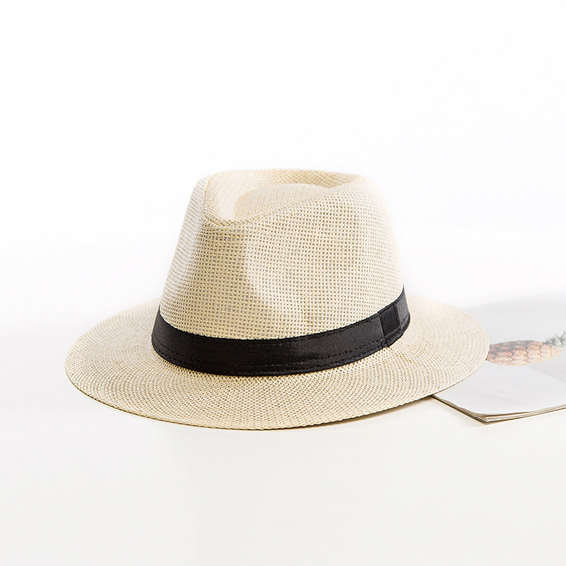 Casual Jazz Beach Straw British Hat