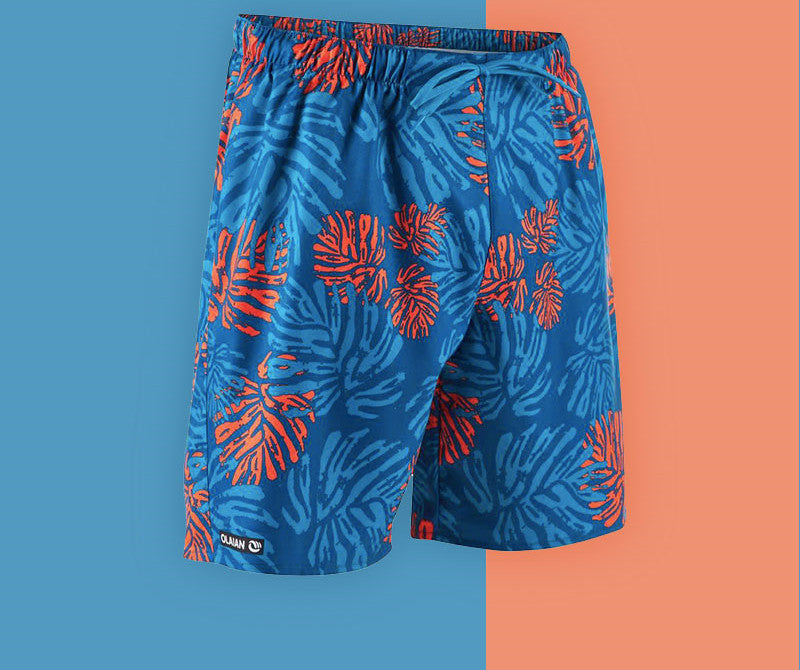 Surfing Beach Shorts Men's Quick-Drying Hot Spring Shorts