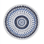 Round Fringed Beach Towel Microfiber In Different Styles