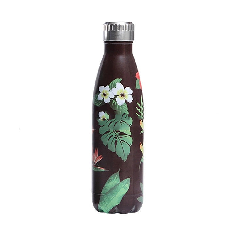 Thermos Cup Double-layer Sports Water Bottle Bottle Stainless Steel Coke Bottle