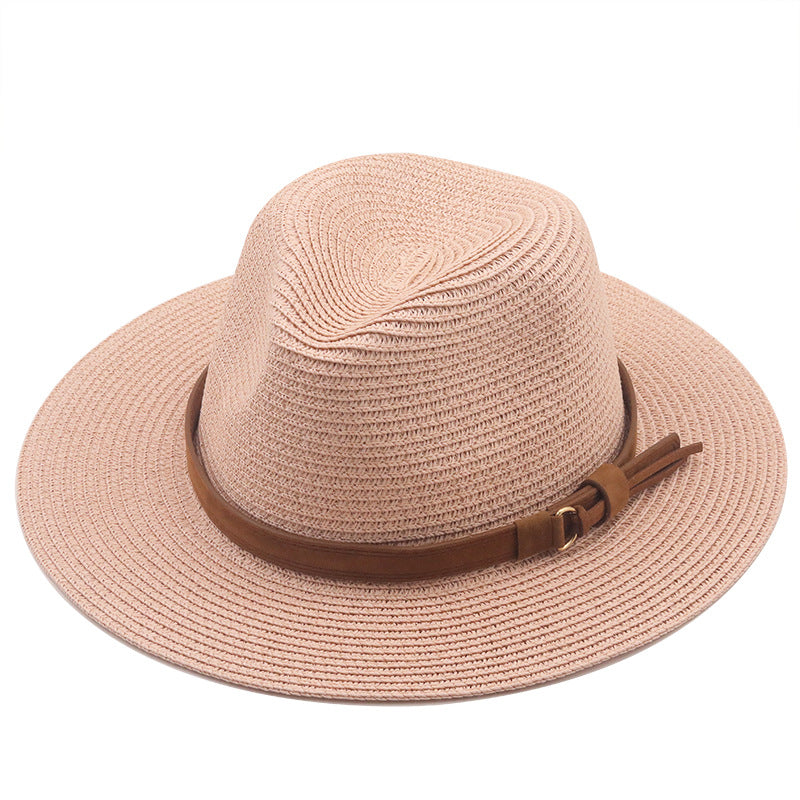 Women's Outdoor Beach Sunscreen Straw Hat