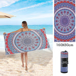 Double Sided  Microfiber Fleece  Beach Towel