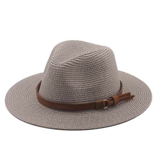 Women's Outdoor Beach Sunscreen Straw Hat