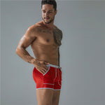 Statement Side Pocket Men's Stretch Boxer Swim Shorts