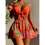 Beach Dress Bikini Three Piece in Different Colors