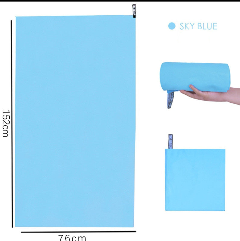 Double Sided  Microfiber Fleece  Beach Towel