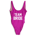 One-piece Swimsuit Letter Printing