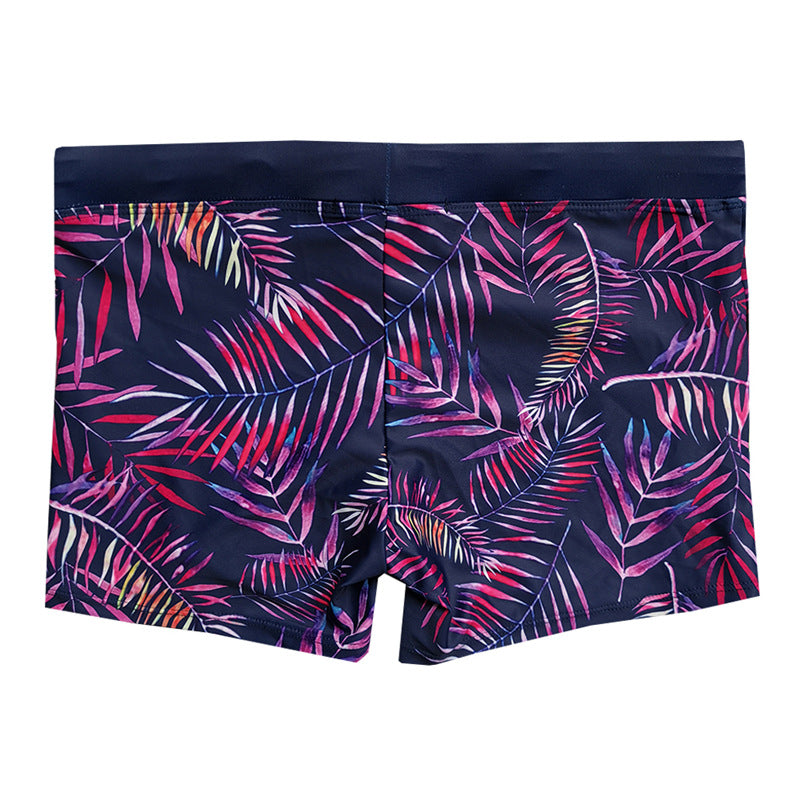 Zippered Swim Shorts With Pockets