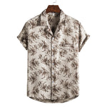 Short Sleeved Beach Shirts In Different Colors And Patterns