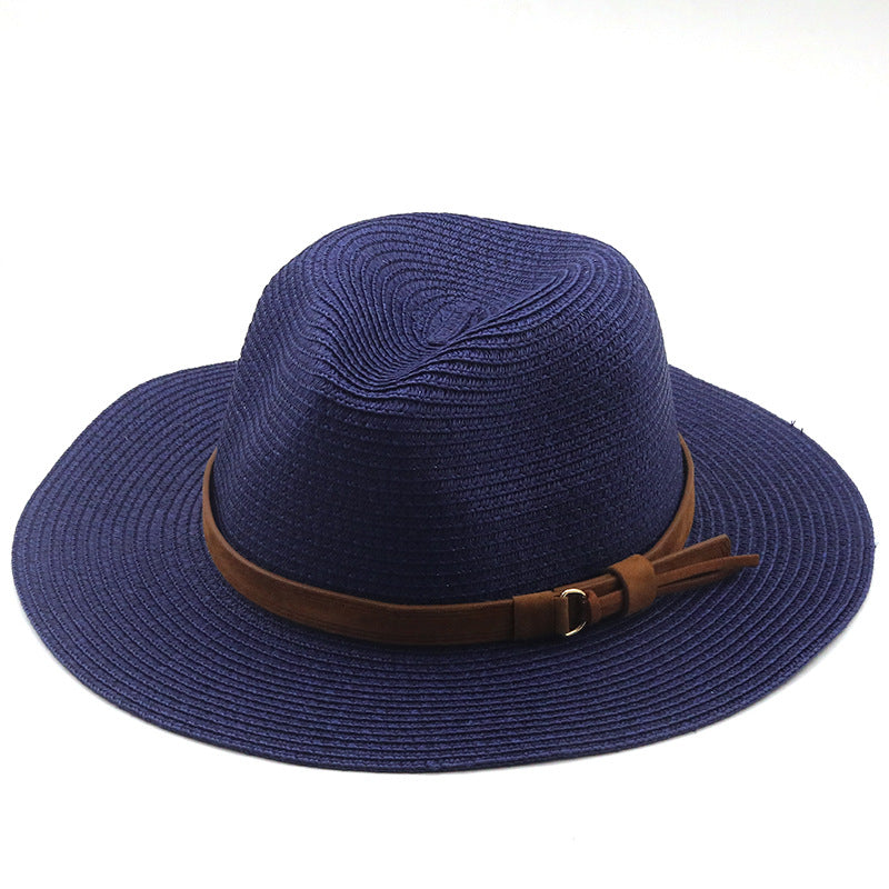 Women's Outdoor Beach Sunscreen Straw Hat