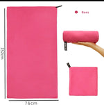 Double Sided  Microfiber Fleece  Beach Towel