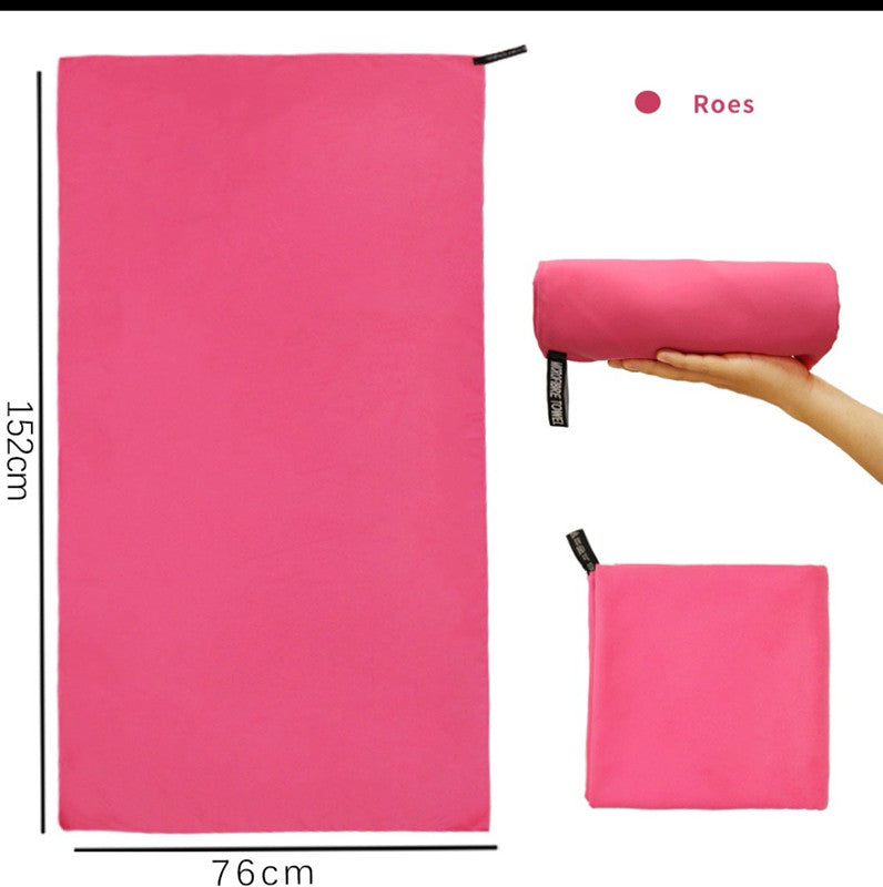 Double Sided  Microfiber Fleece  Beach Towel