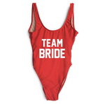 One-piece Swimsuit Letter Printing