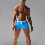 Men's Front Pocket Swim Shorts Quick Dry Beach