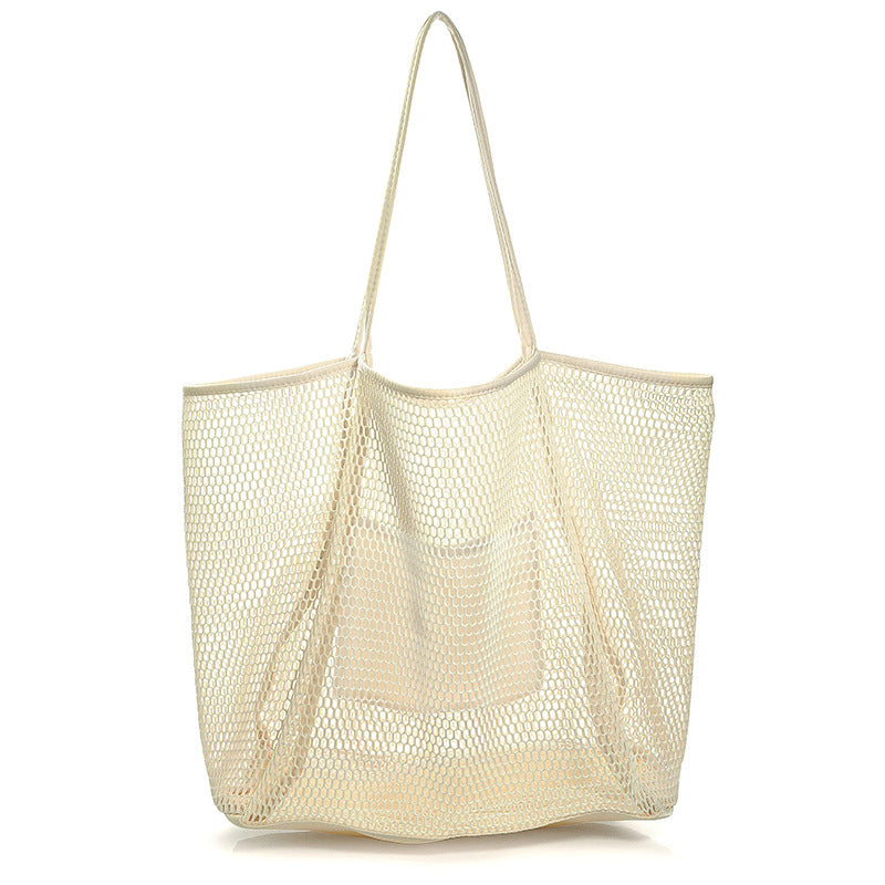 Beach Tote Storage Large Capacity Mesh Hollow Bag