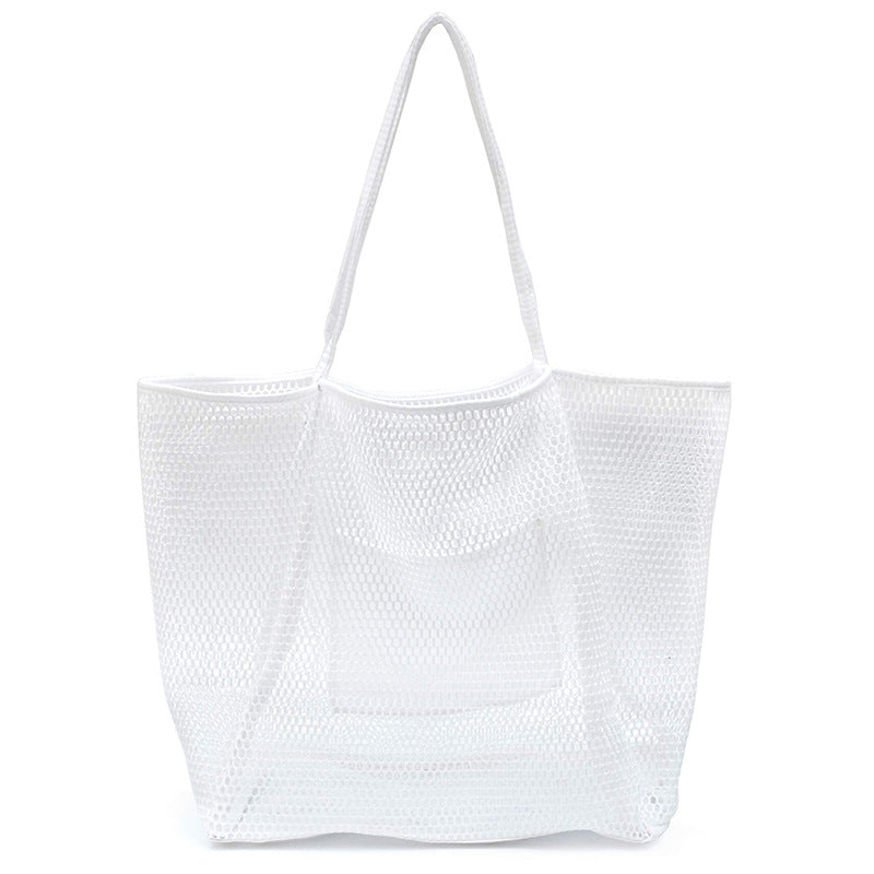 Beach Tote Storage Large Capacity Mesh Hollow Bag