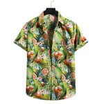 Casual Beach  Hawaiian Lapel Short Sleeves Shirt